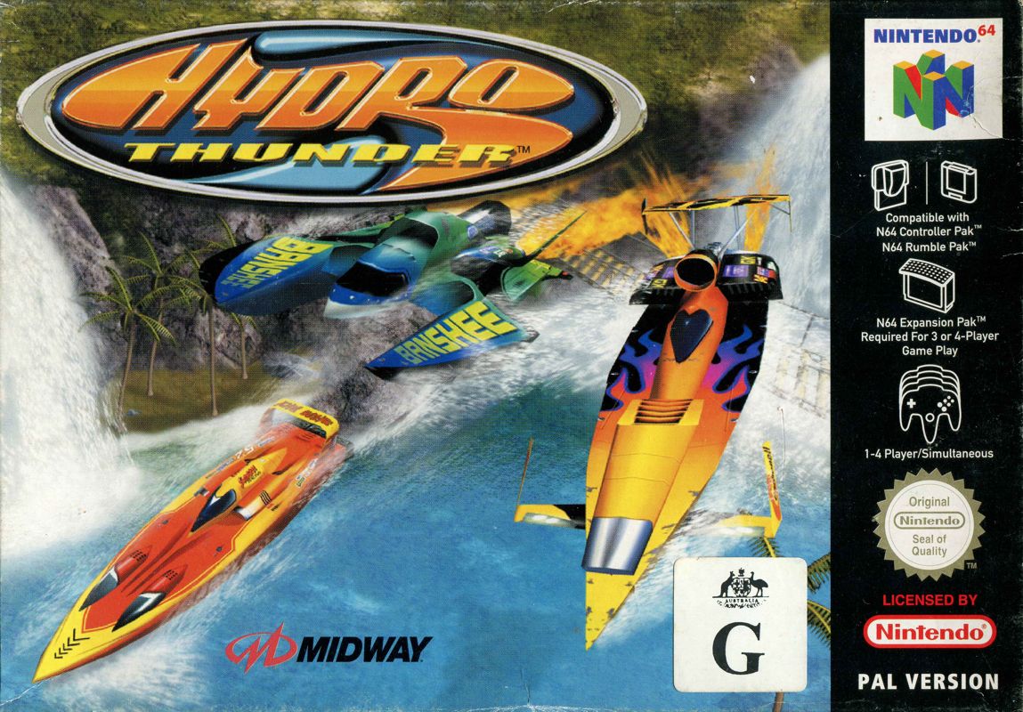 Front Cover for Hydro Thunder (Nintendo 64)
