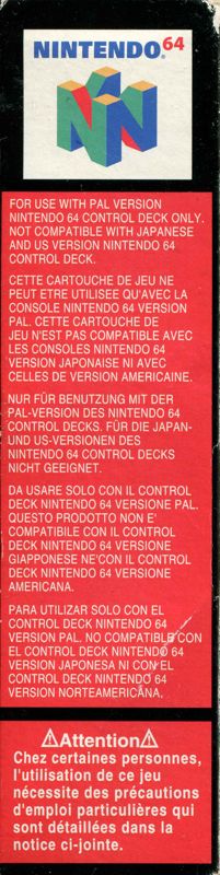 Spine/Sides for International Track & Field 2000 (Nintendo 64): Right