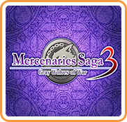 Front Cover for Mercenaries Saga 3: Gray Wolves of War (Nintendo 3DS) (download release)