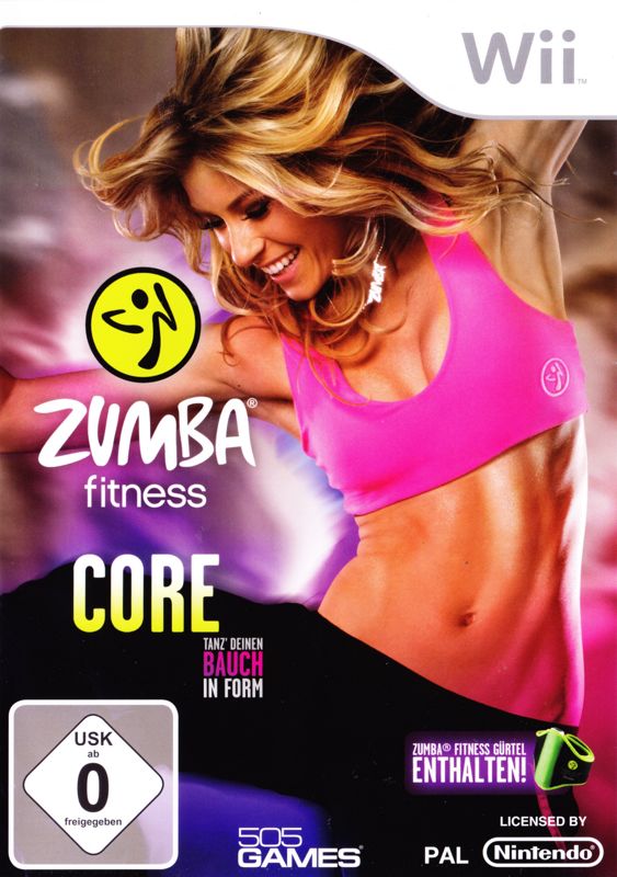 Other for Zumba Fitness Core (Wii) (with belt): Keep Case - Front