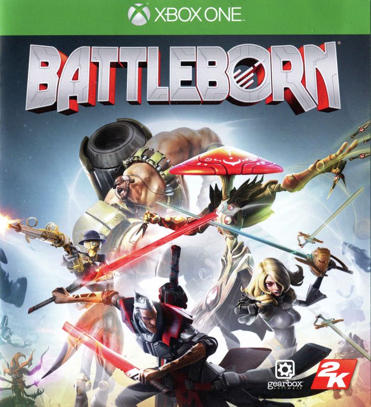 Manual for Battleborn (Xbox One): Front