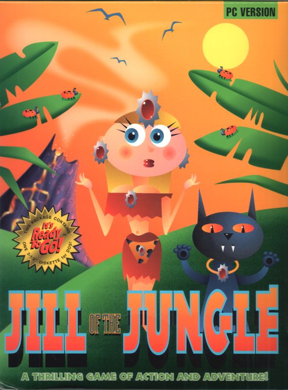 Front Cover for Jill of the Jungle (DOS)