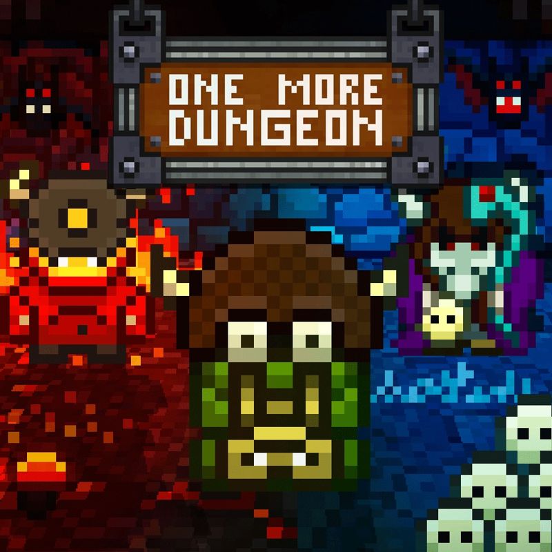 Front Cover for One More Dungeon (PlayStation 4) (download release)