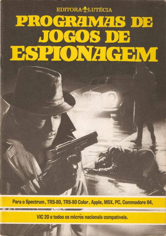 Front Cover for Computer Spy Games (Apple II and Commodore 64 and TRS-80 and VIC-20 and ZX Spectrum)