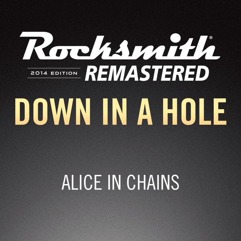 Front Cover for Rocksmith: All-new 2014 Edition - Alice in Chains: Down in a Hole (PlayStation 3 and PlayStation 4) (download release)