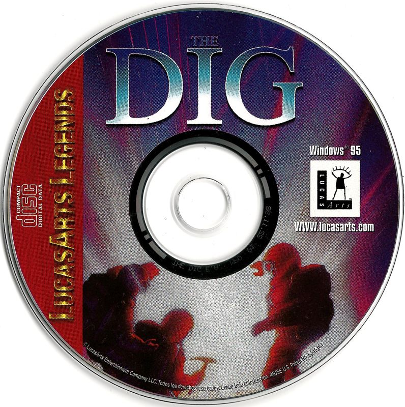 Media for The Dig (DOS) (LucasArts Legends re-release)