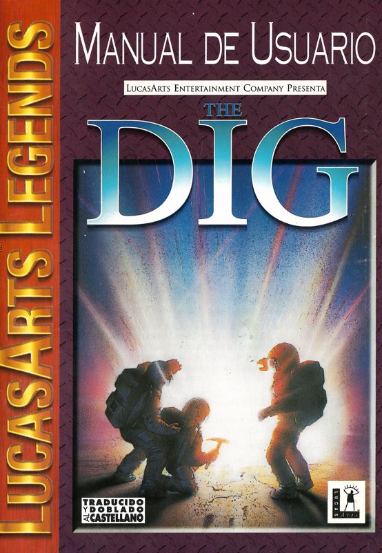 Manual for The Dig (DOS) (LucasArts Legends re-release)