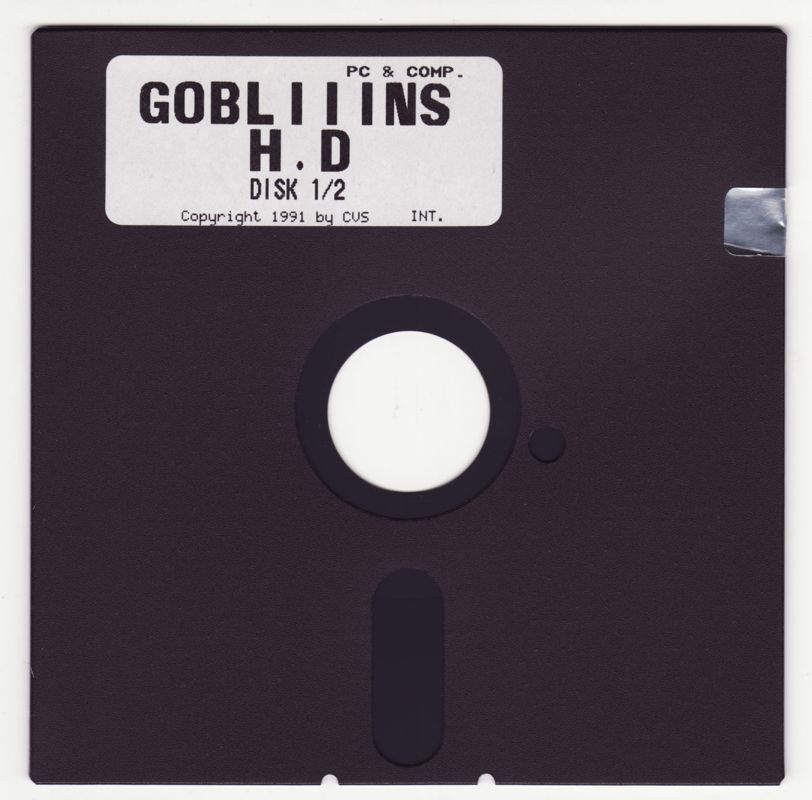 Media for Gobliiins (DOS): disk 1/2
