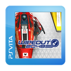 Front Cover for WipEout 2048 (PS Vita): 1st version
