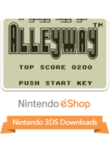 Front Cover for Alleyway (Nintendo 3DS) (Nintendo eShop release)