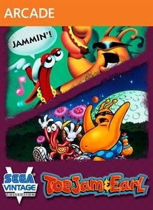 Front Cover for Sega Vintage Collection: ToeJam & Earl (Xbox 360)