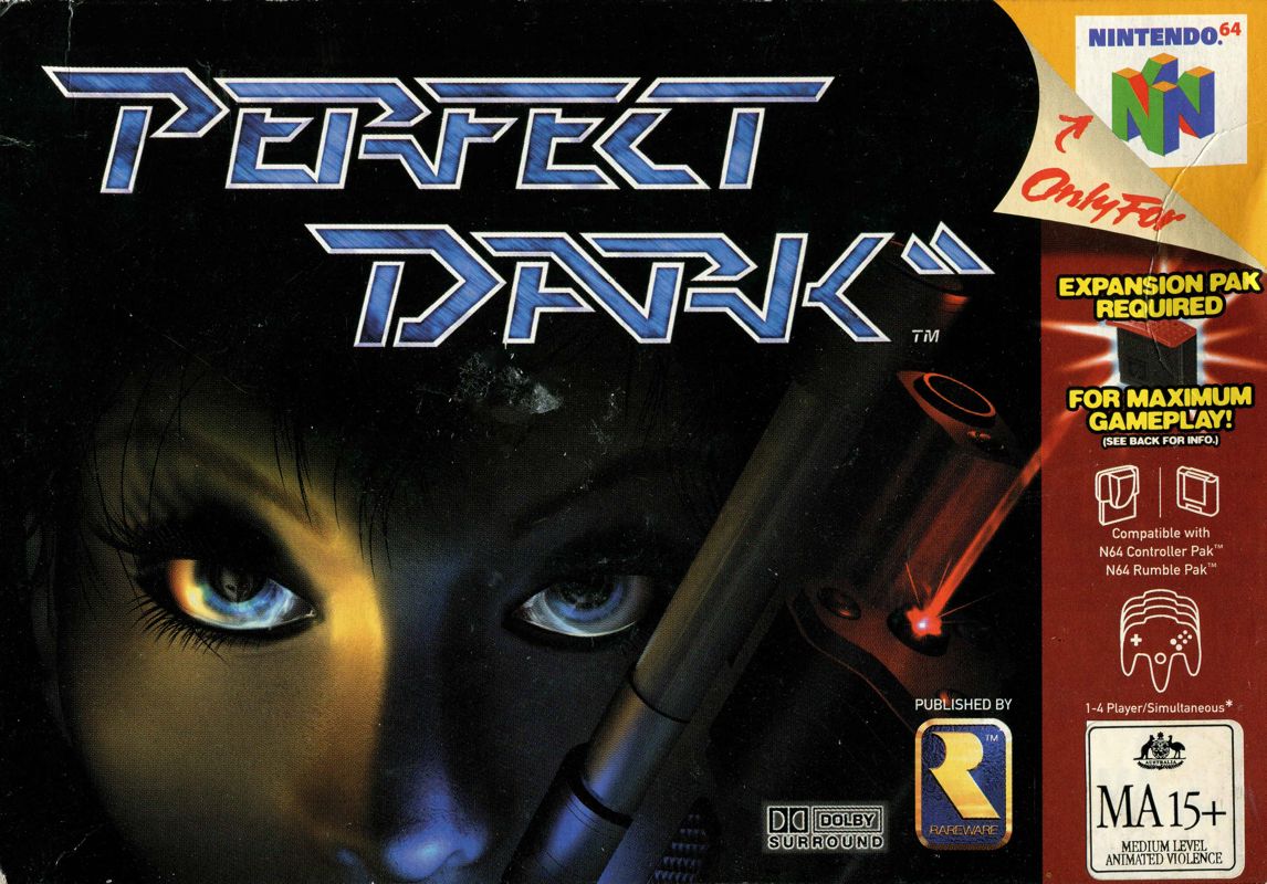 Front Cover for Perfect Dark (Nintendo 64)