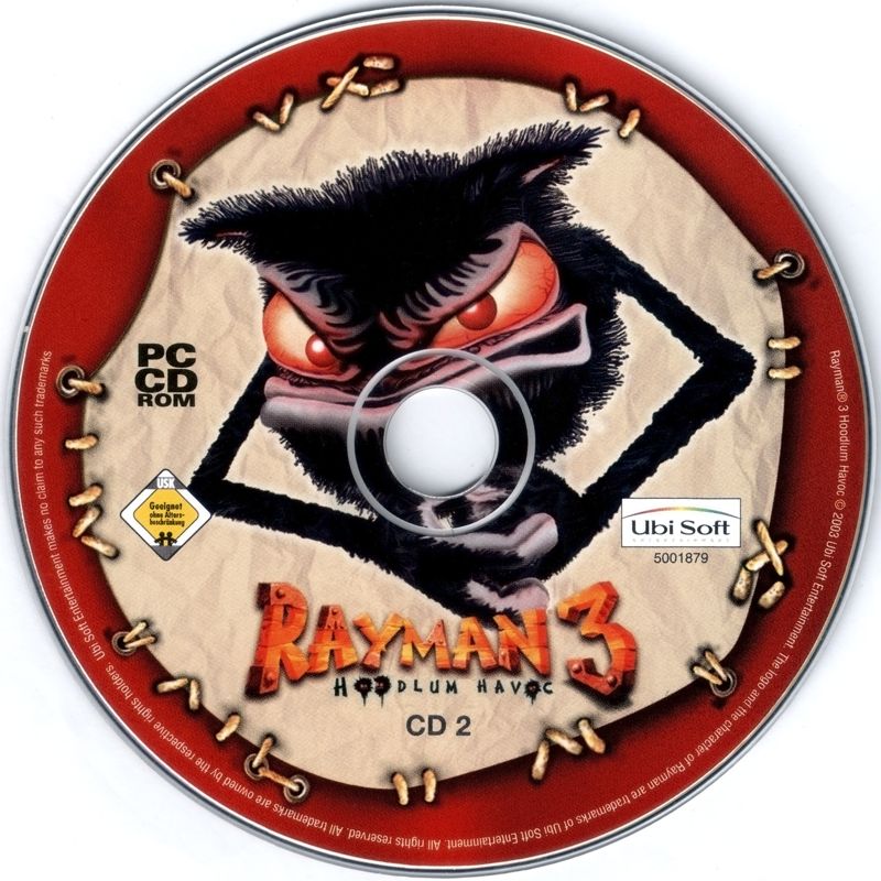 Media for Rayman 3: Hoodlum Havoc (Windows): Disc 2