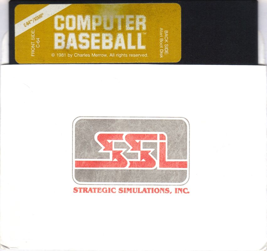 Computer Baseball cover or packaging material - MobyGames