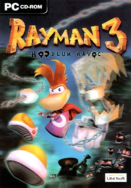 Front Cover for Rayman 3: Hoodlum Havoc (Windows): Holographic Cover