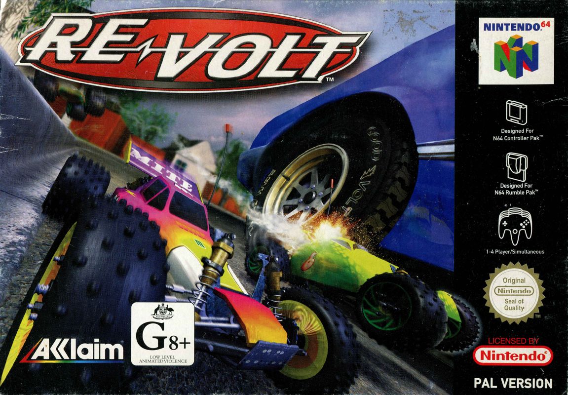 Front Cover for Re-Volt (Nintendo 64)