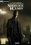 Front Cover for The Testament of Sherlock Holmes (Windows) (GamersGate release)