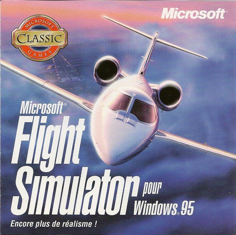 Other for Microsoft Flight Simulator for Windows 95 (Windows) (Microsoft Classic Games release): Jewel Case - Front