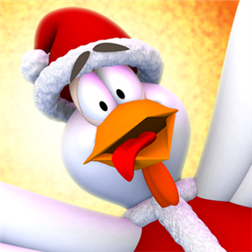 Front Cover for Chicken Invaders: Revenge of the Yolk - Christmas Edition (Windows Phone)