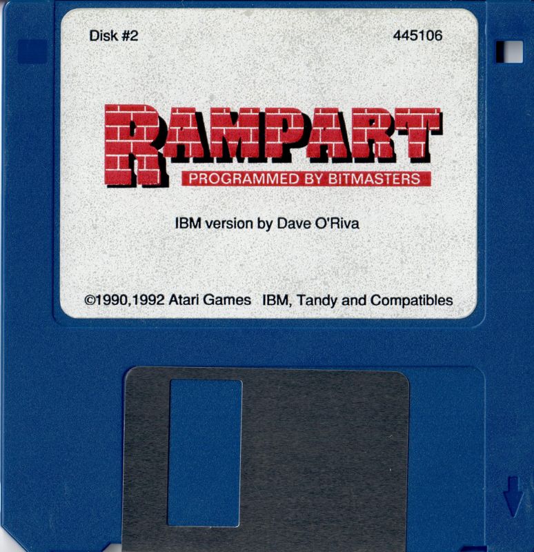 Media for Rampart (DOS): 3.5" Disk 2