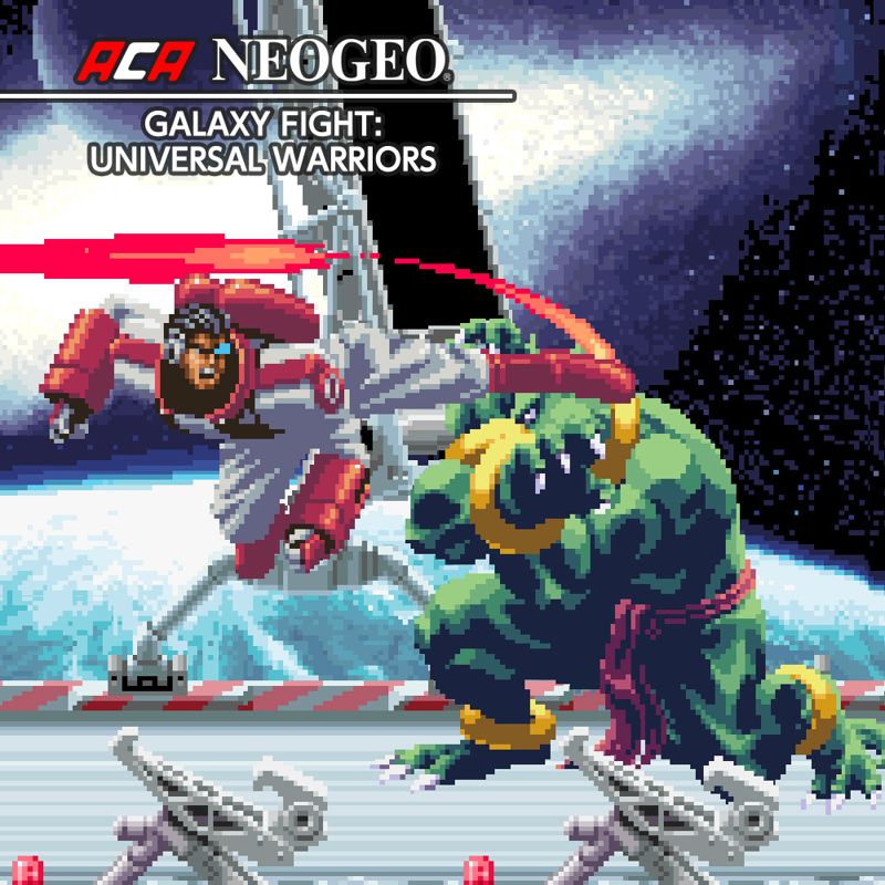 Front Cover for Galaxy Fight: Universal Warriors (Nintendo Switch) (download release)