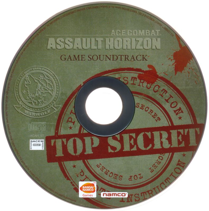 Soundtrack for Ace Combat: Assault Horizon (Limited Edition) (Xbox 360)