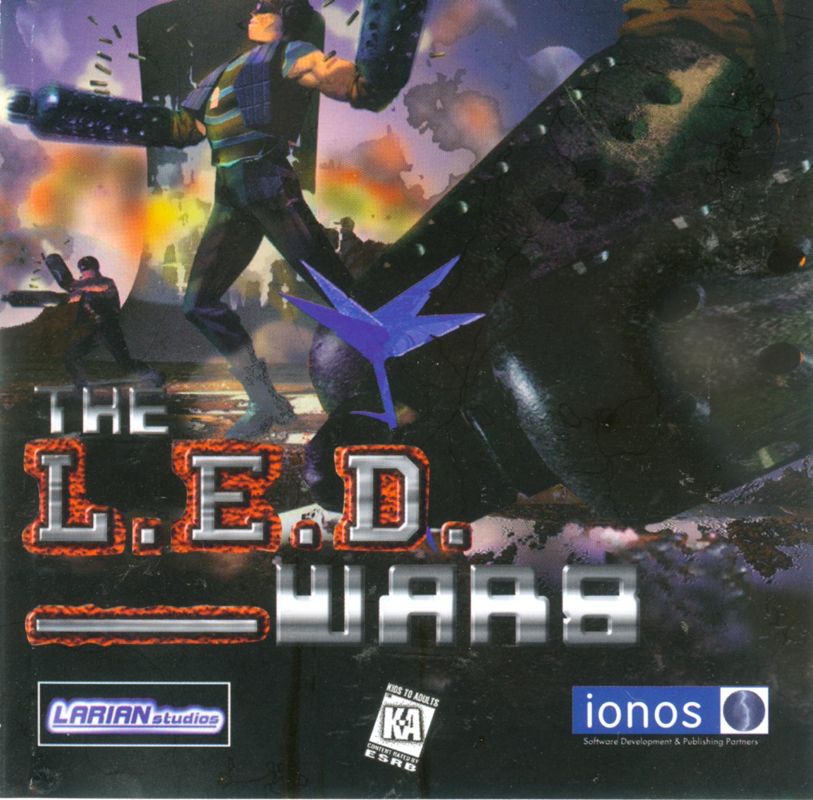 Other for The L.E.D. Wars (Windows): Jewel case - front