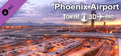 Front Cover for Phoenix Airport: Tower! 3D Pro (Windows) (Steam release)