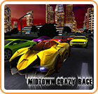 Front Cover for Midtown Crazy Race (Wii U) (download release)