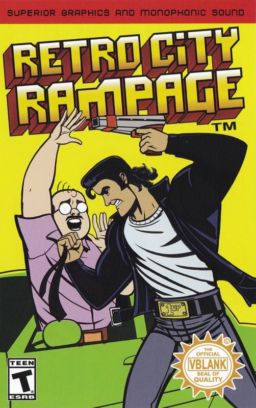 Other for Retro City Rampage: DX (Collector's Edition) (Nintendo Switch): Reversible Cover #3 - Front