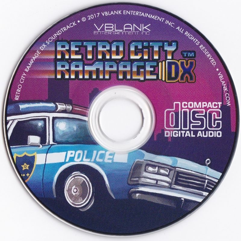 Soundtrack for Retro City Rampage: DX (Collector's Edition) (Nintendo Switch)