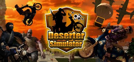 Front Cover for Deserter Simulator (Macintosh and Windows) (Steam release)