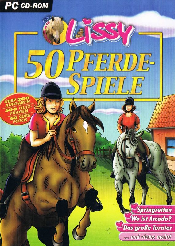 Front Cover for Lissy: 50 Pferde-Spiele (Windows)