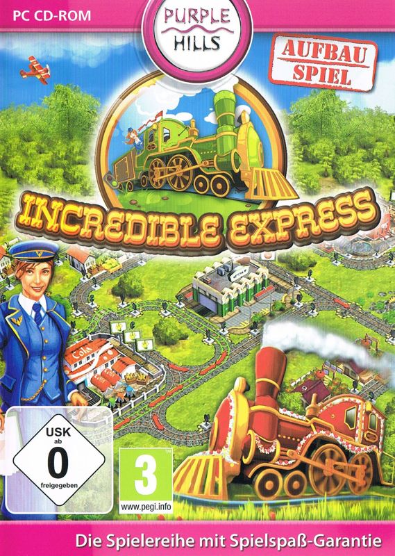 Front Cover for Incredible Express (Windows) (Purple Hills release)