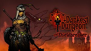 Front Cover for Darkest Dungeon: The Shieldbreaker (Nintendo Switch) (download release)