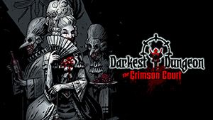 Front Cover for Darkest Dungeon: The Crimson Court (Nintendo Switch) (download release)