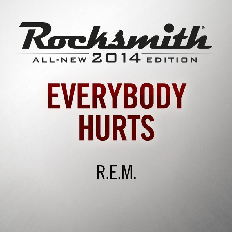 Front Cover for Rocksmith: All-new 2014 Edition - R.E.M.: Everybody Hurts (PlayStation 3 and PlayStation 4) (download release)