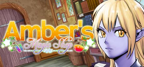 Front Cover for Amber's Magic Shop (Linux and Macintosh and Windows) (Steam release)
