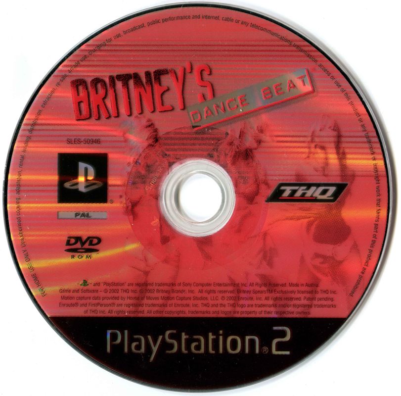 Media for Britney's Dance Beat (PlayStation 2)