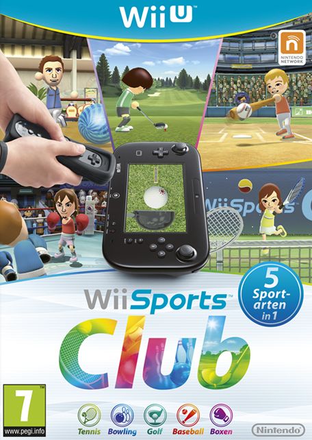 Front Cover for Wii Sports Club (Wii U) (download release)