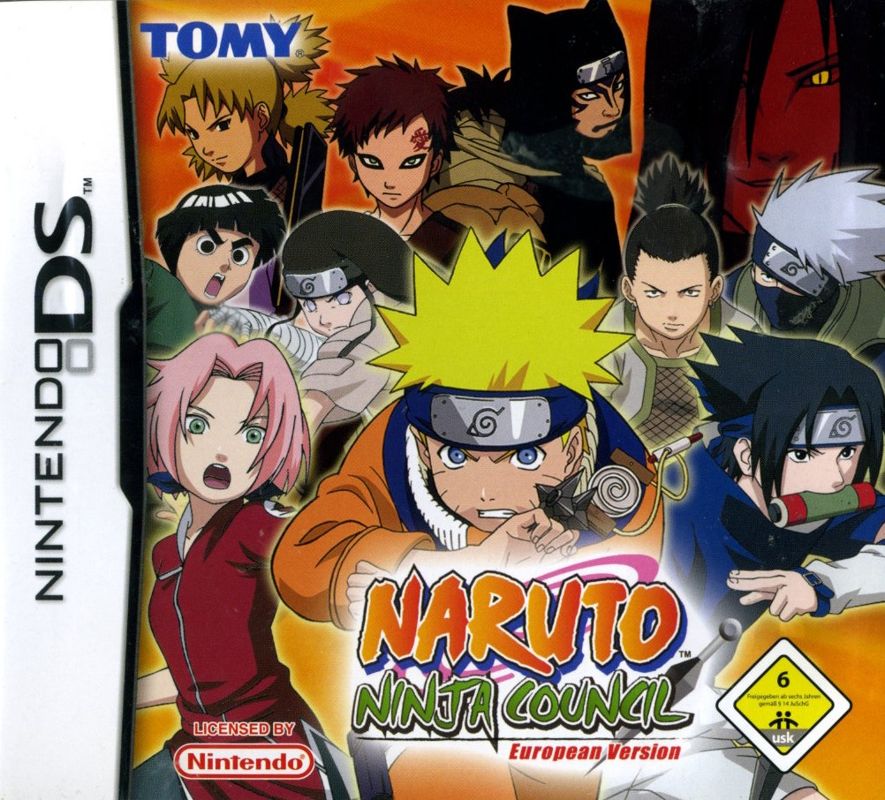 Front Cover for Naruto: Ninja Council 3 (Nintendo DS)