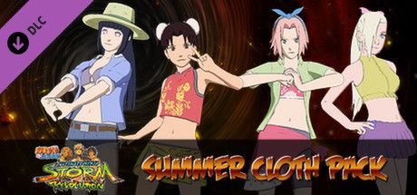 Front Cover for Naruto Shippuden: Ultimate Ninja Storm Revolution - Summer Cloth Pack (Windows) (Steam release)