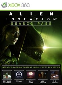 Front Cover for Alien: Isolation - Season Pass (Xbox 360) (download release)