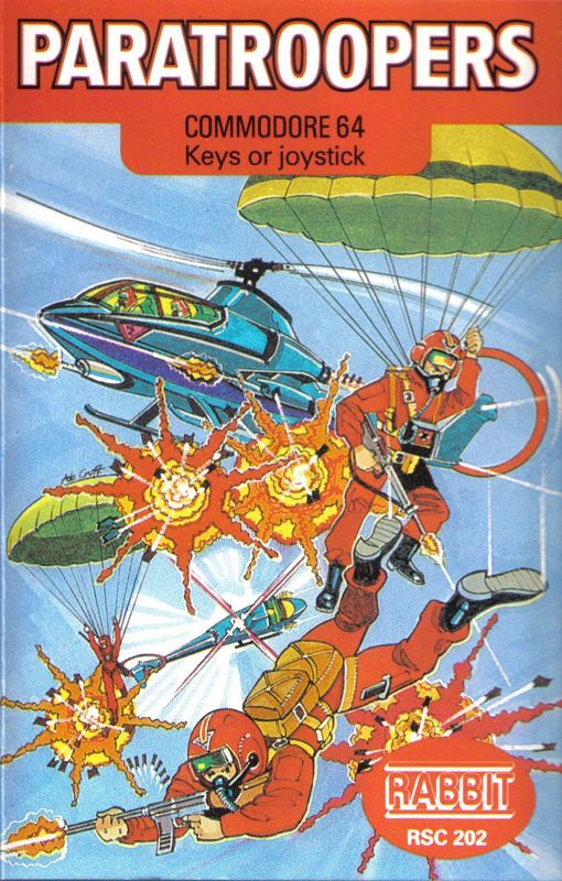 Front Cover for Paratrooper (Commodore 64)