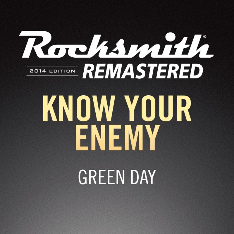 Front Cover for Rocksmith: All-new 2014 Edition - Green Day: Know Your Enemy (PlayStation 3 and PlayStation 4) (download release)