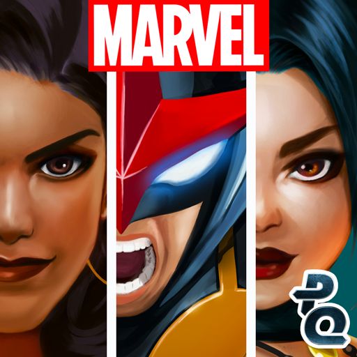 Front Cover for Marvel Puzzle Quest (Android) (Google Play release): R144 release