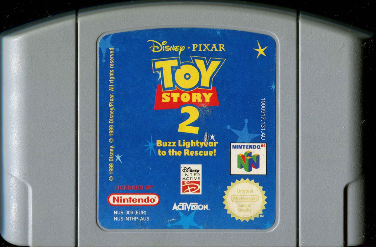 Media for Disney•Pixar Toy Story 2: Buzz Lightyear to the Rescue! (Nintendo 64): Front