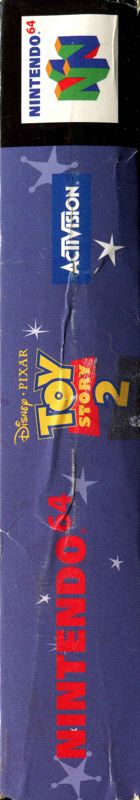 Spine/Sides for Disney•Pixar Toy Story 2: Buzz Lightyear to the Rescue! (Nintendo 64): Top
