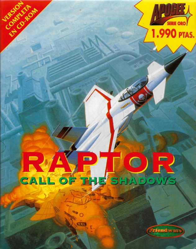 Front Cover for Raptor: Call of the Shadows (DOS)