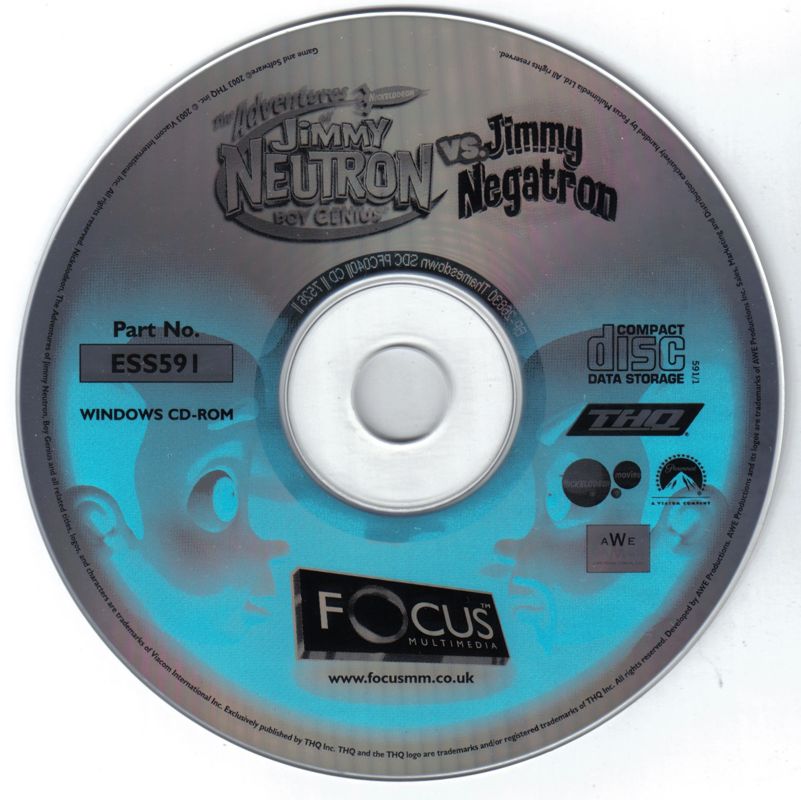 Media for Jimmy Neutron: Boy Genius Double Pack (Windows): The Adventures of Jimmy Neutron Boy Genius vs. Jimmy Negatron